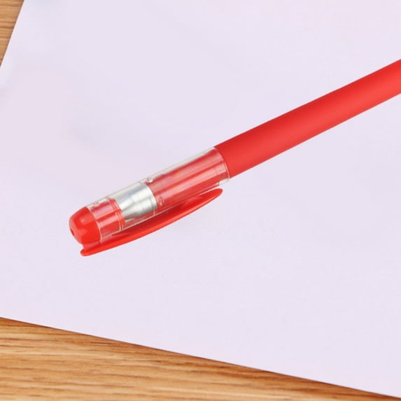 Frosted Grip Ballpoint Pen with Non-Slip Texture 0.5mm Smooth Writing Retractable Gel Ink Instrument for Office Tasks