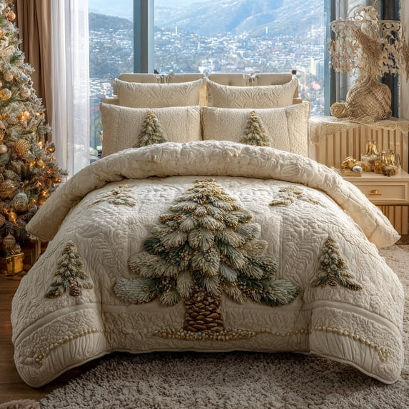 Frosted Haven 3-Piece Quilted Bedding Set - Walmart.com