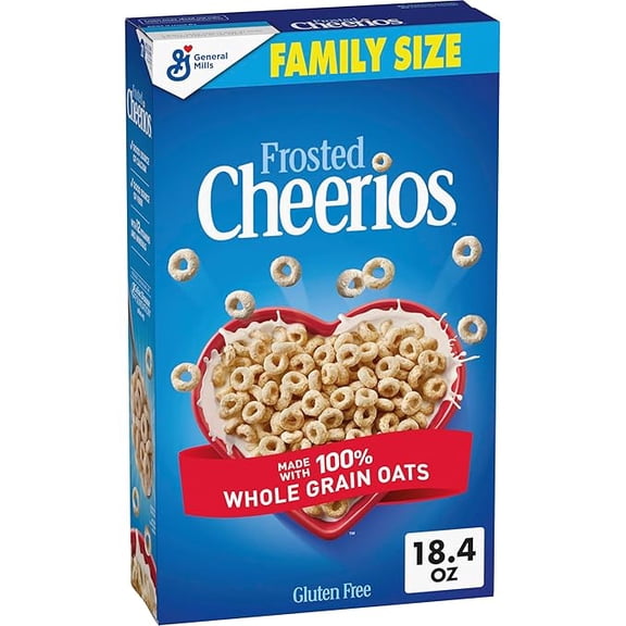 Frosted, Heart Healthy Cereal, Family Size, 18.4 oz Pack of 1