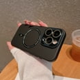 thumbnail image 1 of Frosted Magnetic PC Case for iPhone 11 Pro Max, Compatible with MagSafe Skind-friendly Shockproof Anti-scratch Ultra Thin Matte Candy Color Phone Case Cover for iPhone 11 Pro Max,  Black, 1 of 7