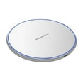 thumbnail image 1 of Frosted Metal Wireless Charger - Fast Charge, Universal Compatibility, Desktop Disc, for Smartphone Gift, 1 of 2