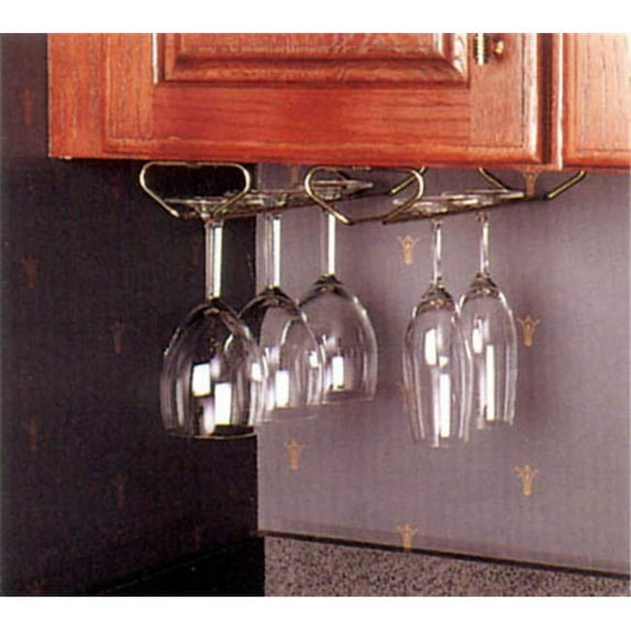 Frosted Nickel Stemware Holder
