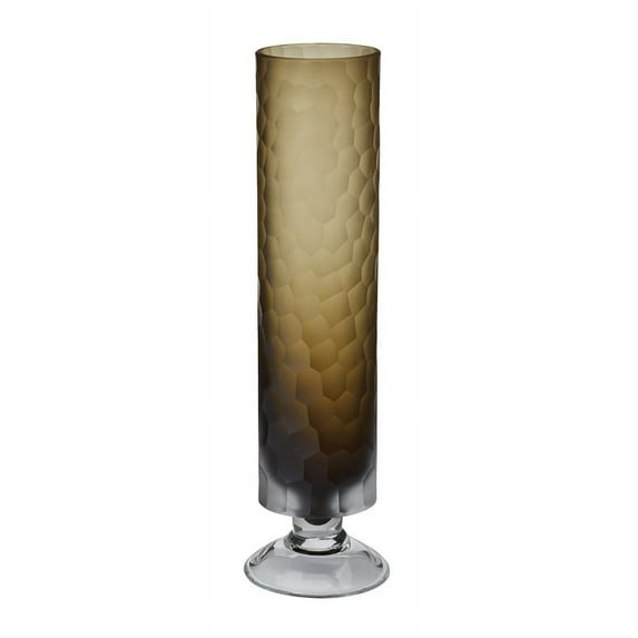 Frosted Olive Tile Vase