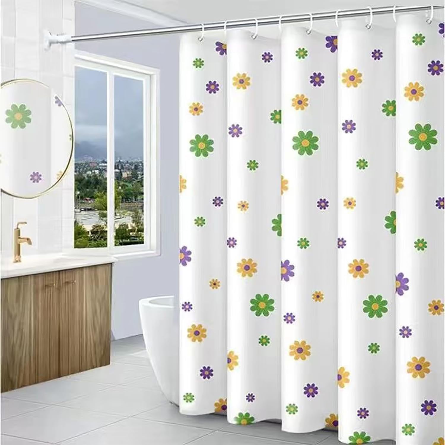 Frosted Shower Curtain Liner 8G Eva Extra Long Shower Curtain 72x78