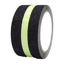 Frosted No Slip Luminous Tape for Safe Indoor & Outdoor Use | Non-Slip Adhesive Tape with Glow-in-the-Dark Feature, Enhanced Traction, Weather-Resistant, Ideal for Stairs, Steps, Decks, and Ramps