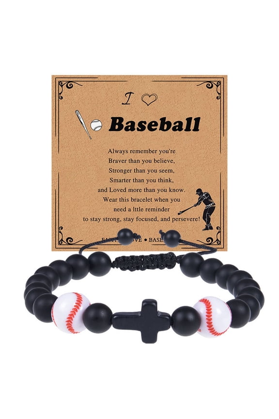 Frosted Stone Basketball Theme Bracelet Multicolor,Woven Rope Design with Sports Charm,Adjustable Jewelry for Adults,Creative Sports Fan Gift Idea