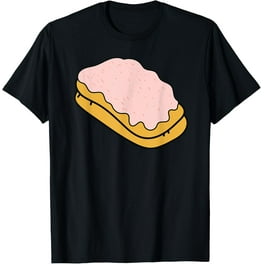 Frosted Toaster Pastry T-Shirt Breakfast Food Flaky Strudel Frosted Toaster Pastry T-Shirt Breakfast Food Flaky Strudel
