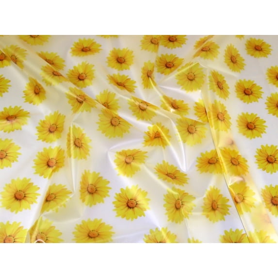 Frosted Waterproof Raincoat Dress Fabric Yellow - per yard