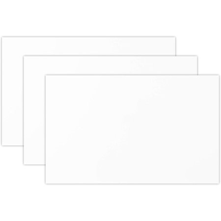 Frosted Window | 3 Sheets of 3mm (1/8th Inch), 12x19 inch, Glowforge Performance Series CO2 Laser Ready, cast Acrylic in a Variety of Solid Opaque Colors, Craft Closet