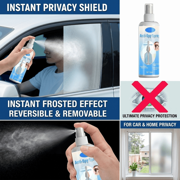 Frosted Window Privacy Film Replacement, One-Way Reflective Mirror Tint, No-Residue Privacy Coating, for Home Indoor Window Tint and Car Window Tint Projects, Uv Weather Resistant