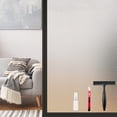Frosted Window Privacy Film Static Cling, Removable Reusable Glass ...