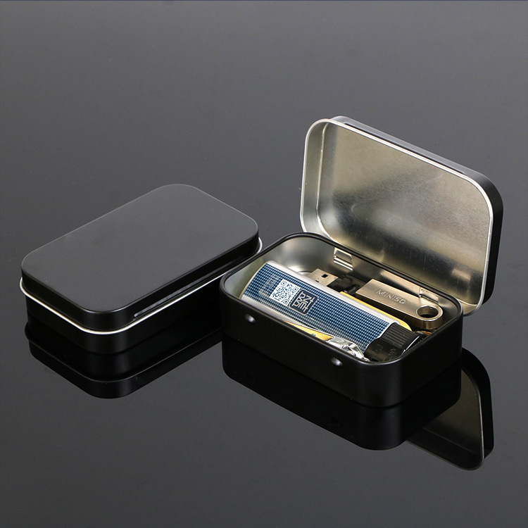 Frosted iron box fisherman's treasure iron box card box organizer iron ...