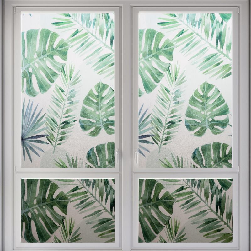 Frosted window film opaque windowAnti-peeping bathroom - Walmart.com