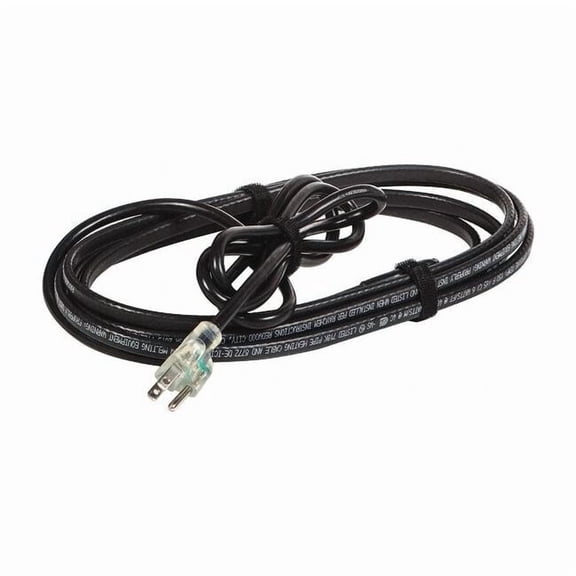 Raychem Electric Heating Cable, 120VAC, 75 ft Length, Pre-assembled FG1-75P