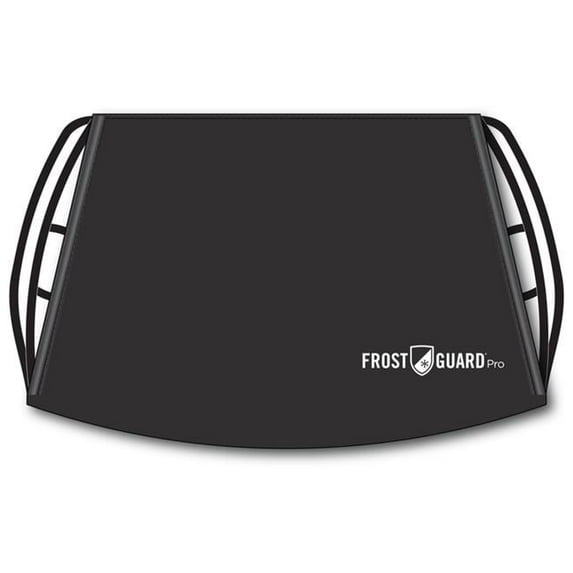 Frostguard Pro Automotive Winter Windshield Cover - XL Black for SUVs and Trucks - 52874