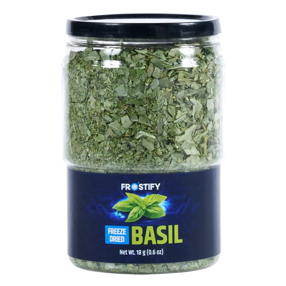 Frostify Freeze Dried Basil, Aromatic Basil Seasoning, Fresh Flavor, 0.6oz