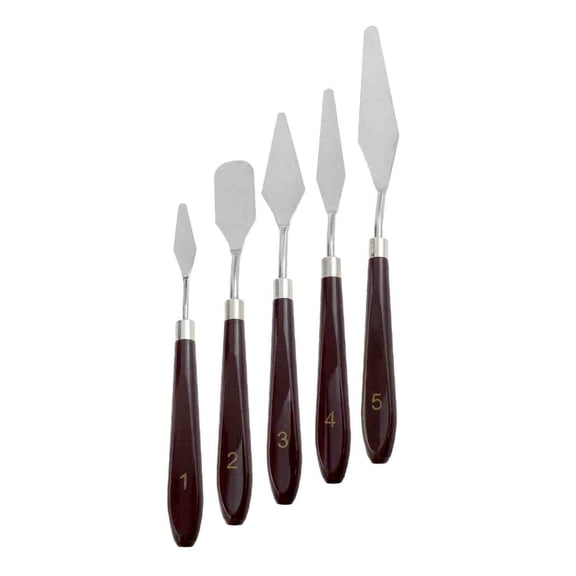 Frosting Spatula Cake Decorating Tool Icing Spatula for Artistic Painting Baking Pastry Tool Cake Fondant Chocolate Palette Knife