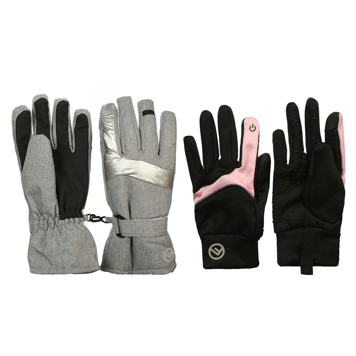 Frostline Essentials Girls Thinsulate Lined Ski Glove with Performance Liner Glove Set, Sizes S