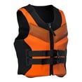 thumbnail image 1 of Frostluinai Adult Life Jacket, Nylon/Neoprene Orange, 4XL, 1 of 9
