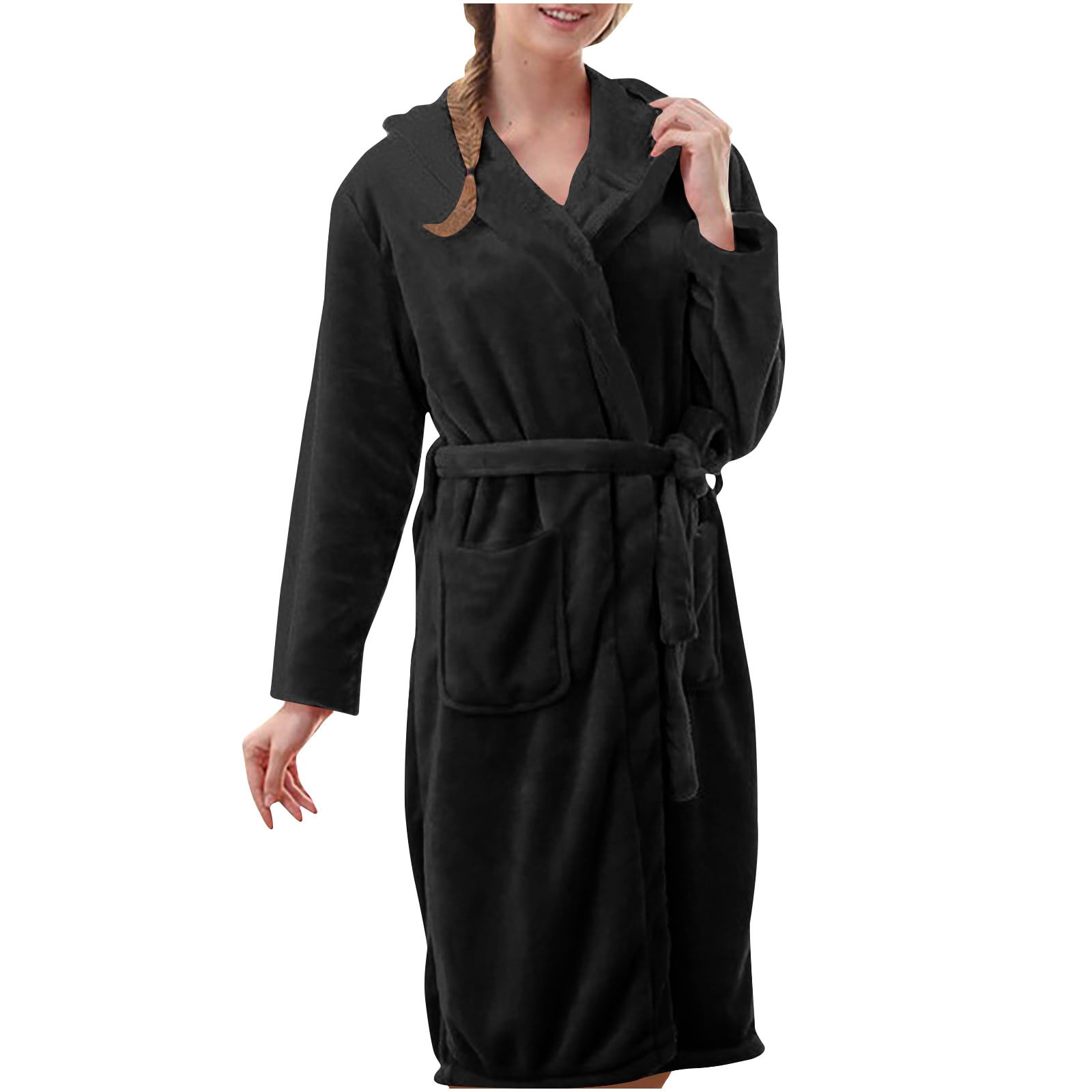 Frostluinai Bath Robes for Women Men 2023! Unisex Plus Size Fleece
