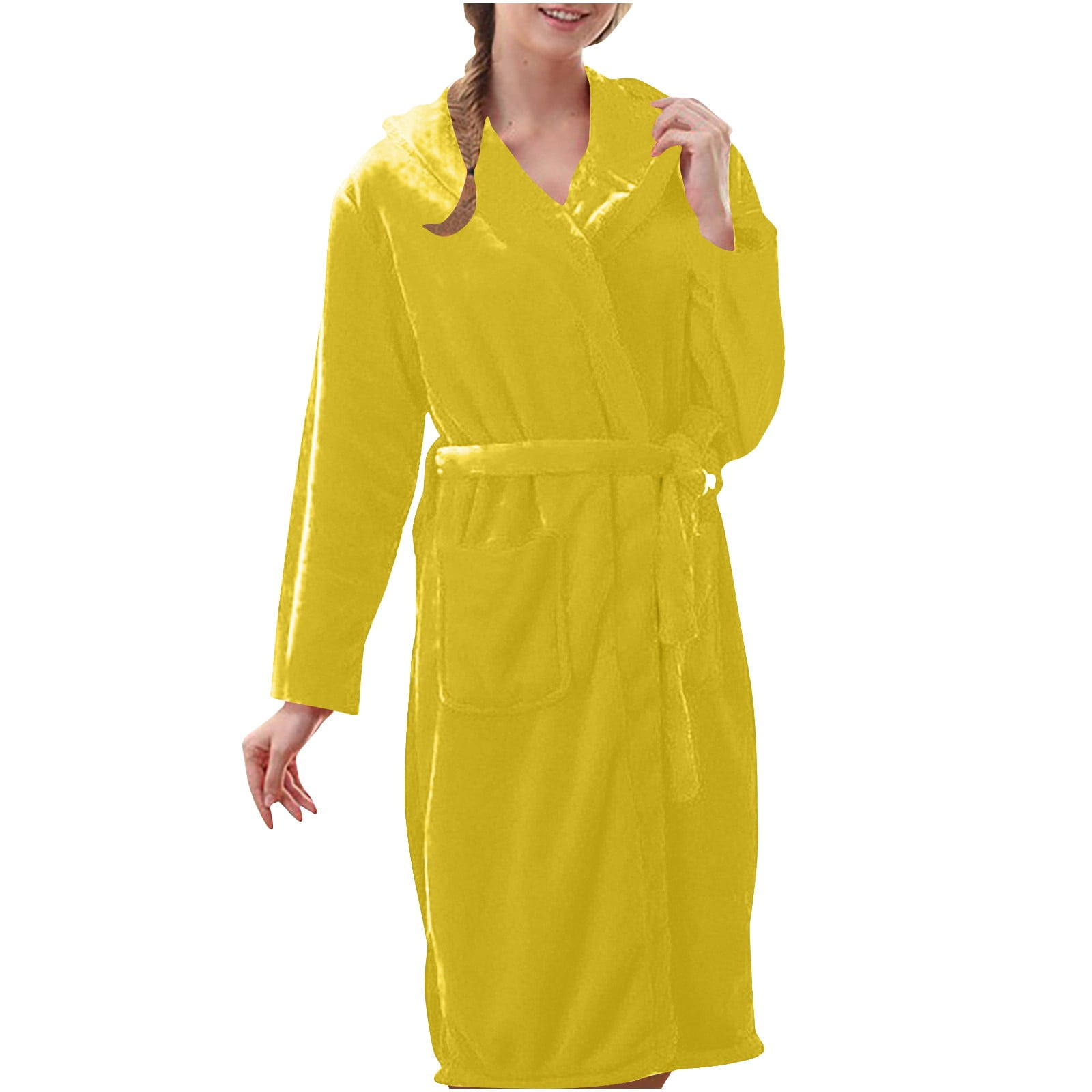 Frostluinai Bath Robes for Women Men 2023! Unisex Plus Size Fleece
