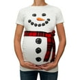 thumbnail image 1 of Frostluinai Breastfeeding Shirts For Women Plus Size Maternity Nursing Tops Christmas Snowman Cartoon Short Sleeve Maternity T Shirts Pregnancy Tee Tops, 1 of 8