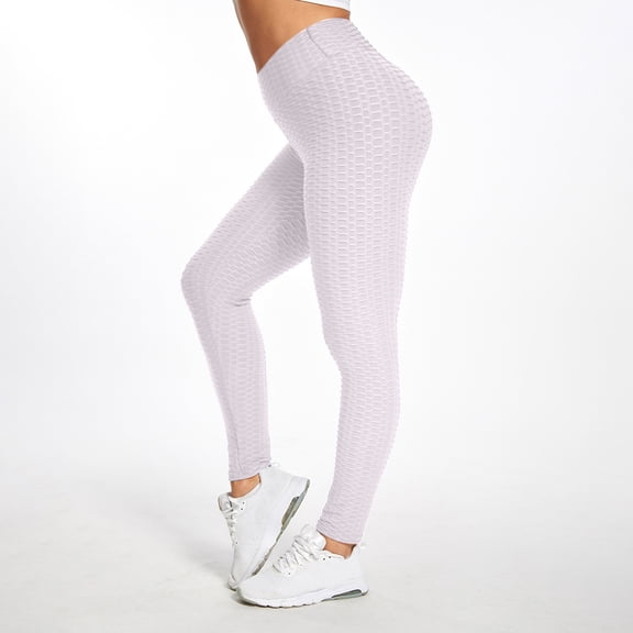 Frostluinai Butt Lifting Leggings For Women High Waist Yoga Pants Tummy Control Slimming Booty Leggings Workout Running Plus Size Sport Tights