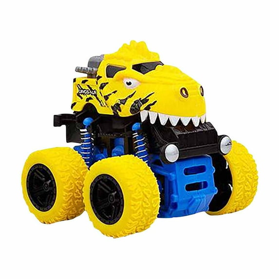 Frostluinai Christmas Gift Deals 2023! Dinosaur Toys for 2-5 Year Old Boys, Friction Powered Pull Back Car Toddler Toys, Monster Trucks Toy Cars for Kids, Best Gifts for 2 3 4 5 Year Old Boys Girls