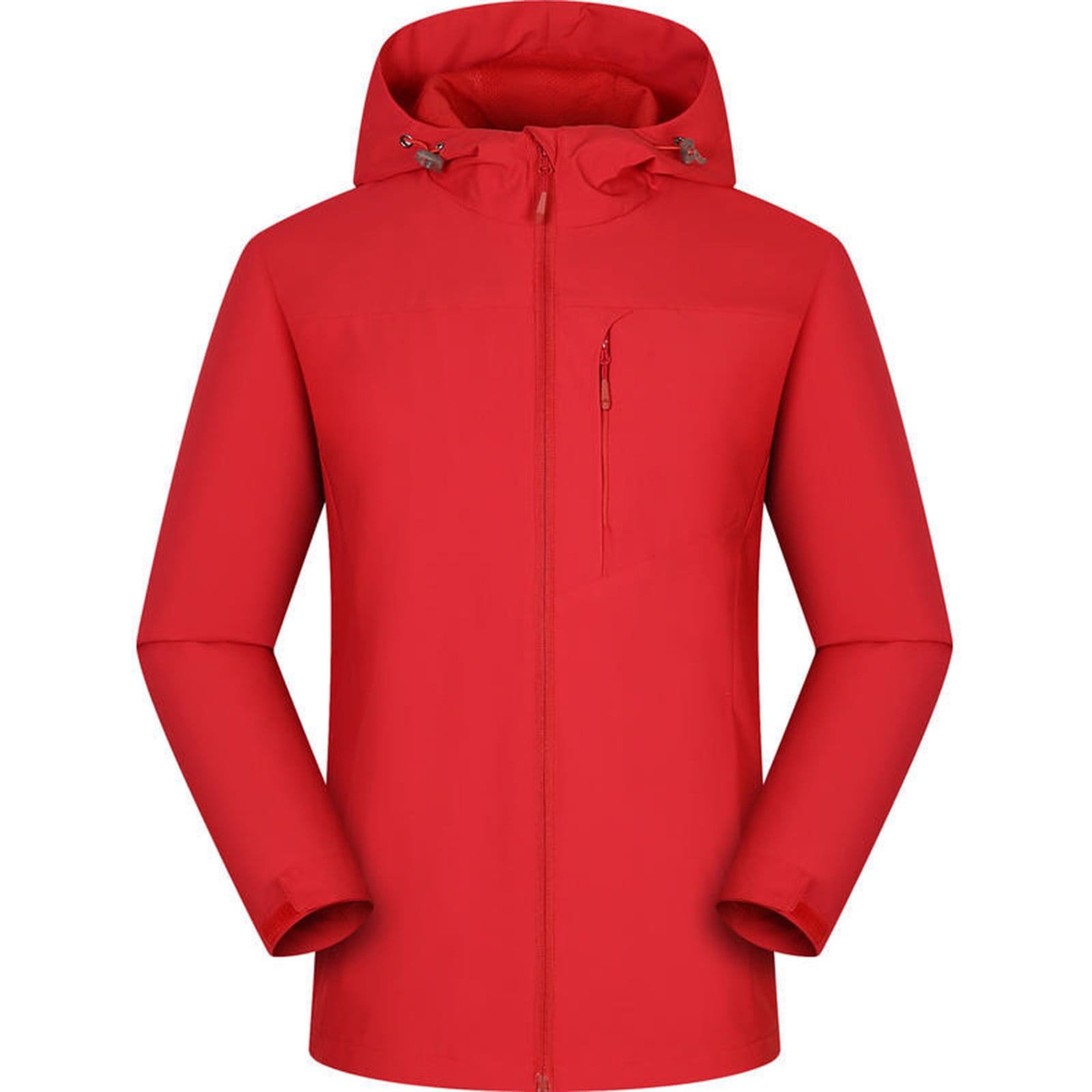 Frostluinai Jackets For Women Outdoor Rain Jacket 2023 Women Solid Rain Jacket Outdoor Hooded 5883