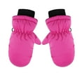 thumbnail image 1 of Frostluinai Kids Ski Snow Gloves Winter Cold Weather Windproof Warm Snowboard Sport Mittens for Boys Girls 3-5 Years, 1 of 2