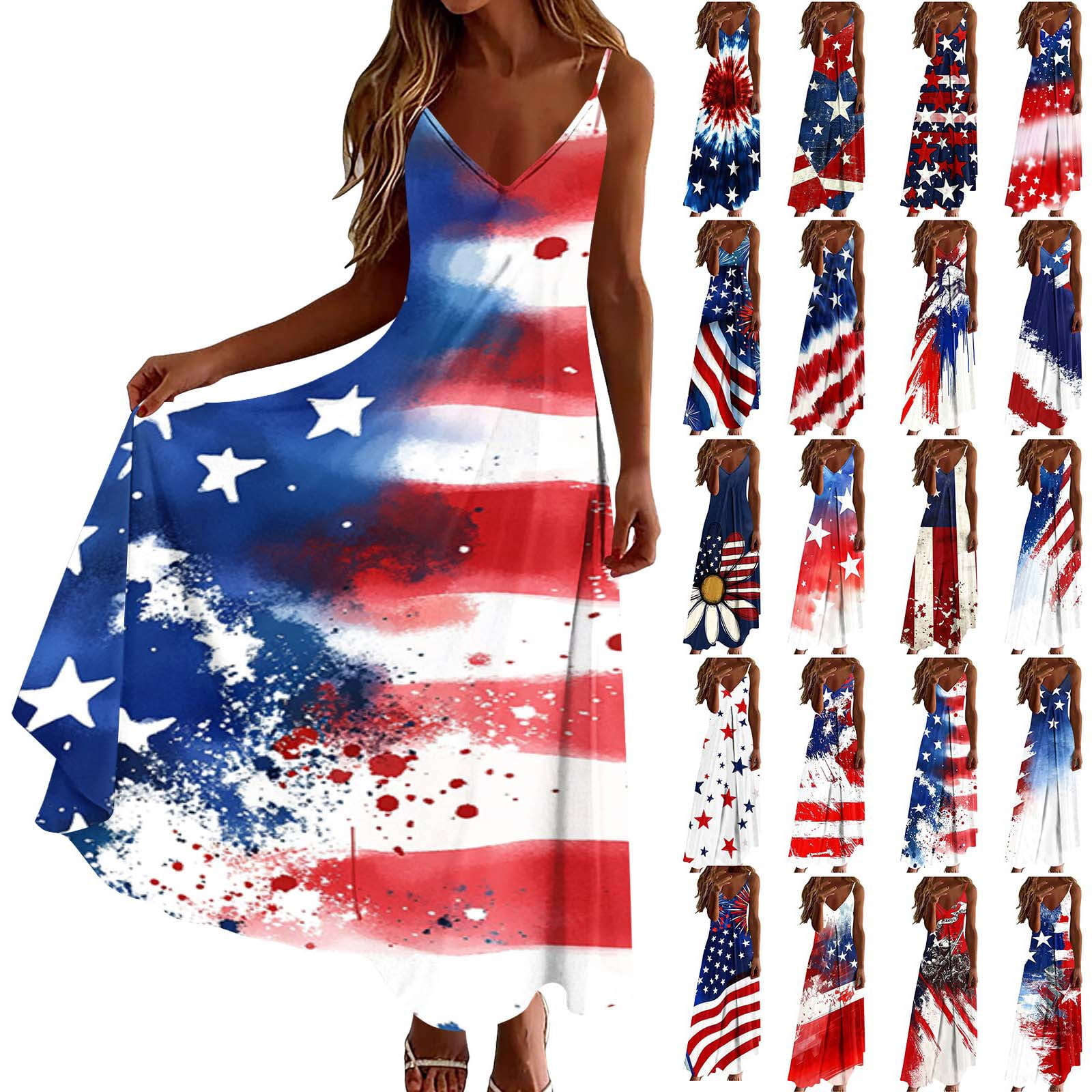 Surprising Red White And Blue Dresses Women S Pictures