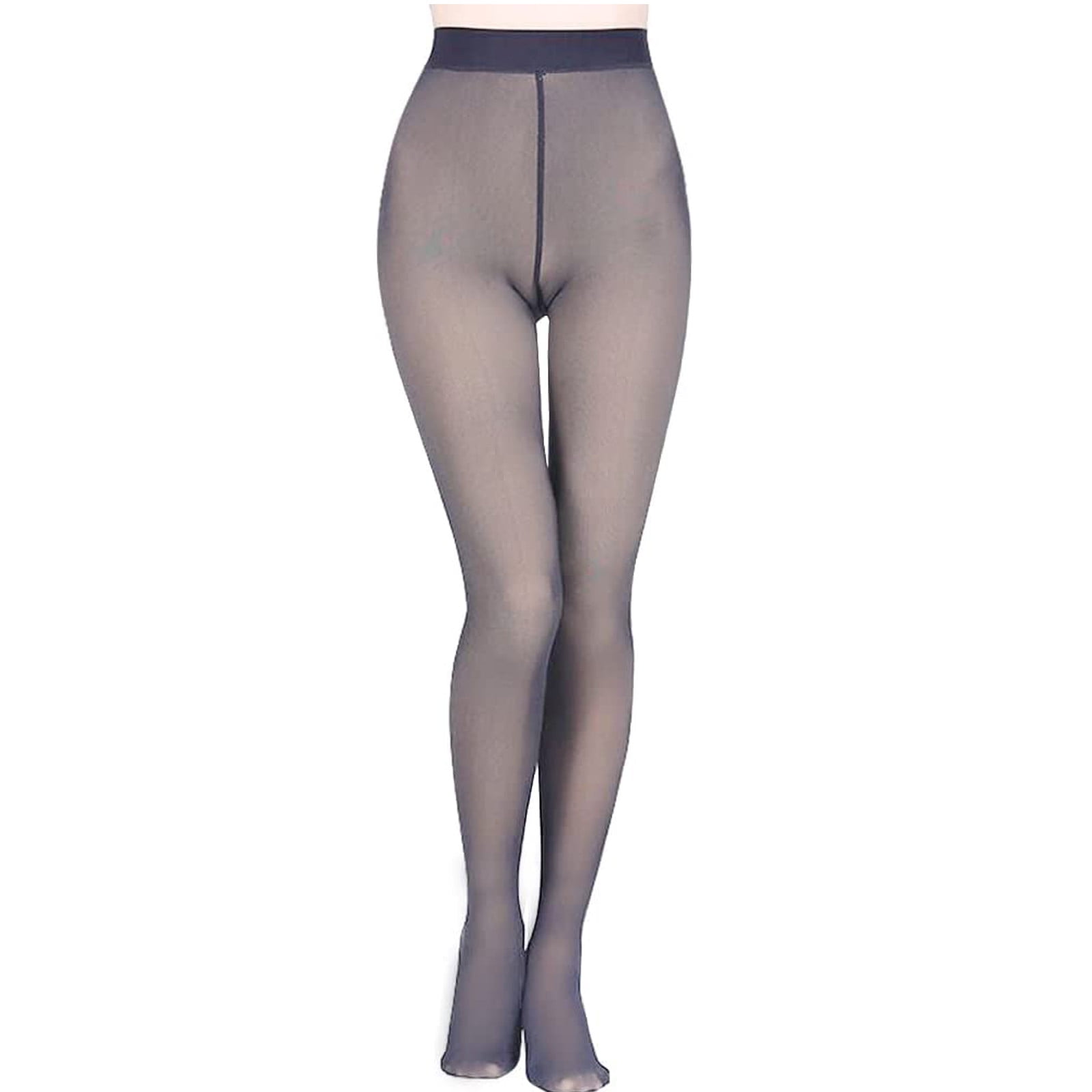 Women's Opaque Skin-Coloured Thermal Leggings for Women Lined Compression  Stockings Tights Thermal Leggings Super Stretch Warm Opaque Leggings Panty  Trousers 90g 220g 330g, 220 g grey : : Fashion