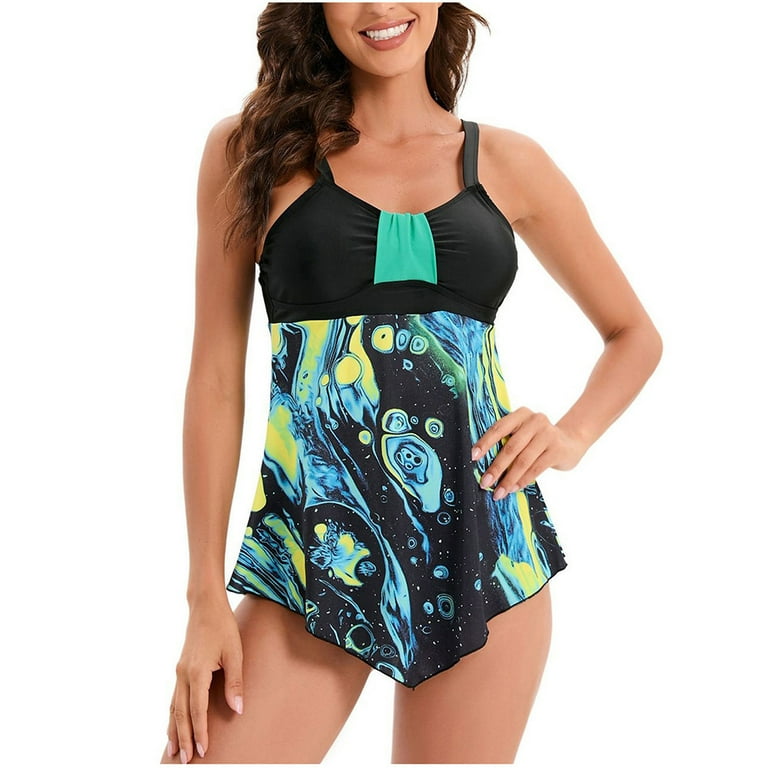 High waisted cheap peplum bikini