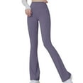 thumbnail image 1 of Frostluinai Women’s Bootcut Yoga Pants High Waisted Active Leggings Slim Fit Workout Lounge Pants Solid Color Soft Stretch Leggings, 1 of 5