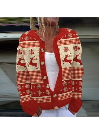 Walmart christmas cardigan discount