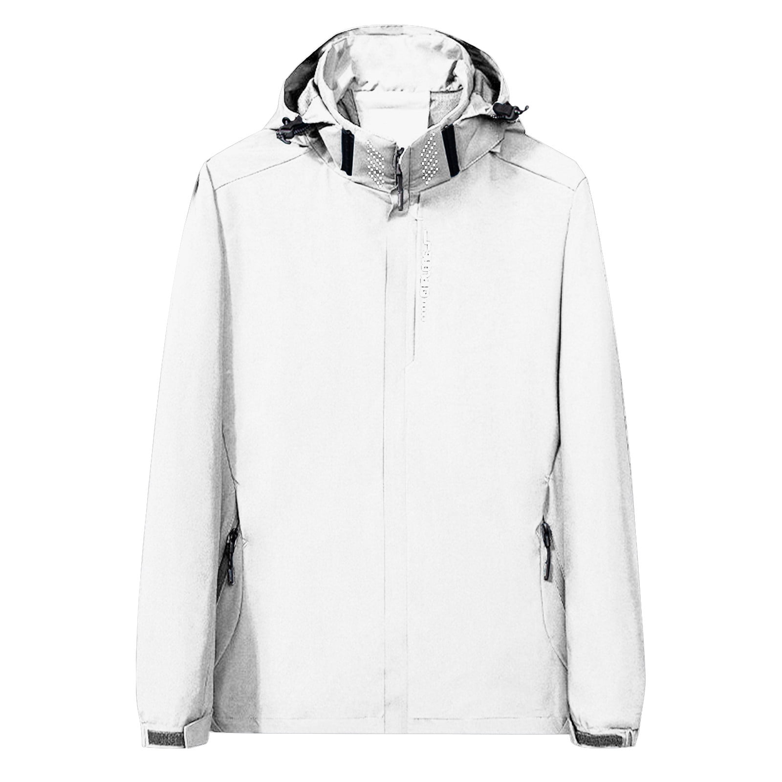 Frostluinai Womens Lightweight Waterproof Hooded Rain Jacket Outdoor