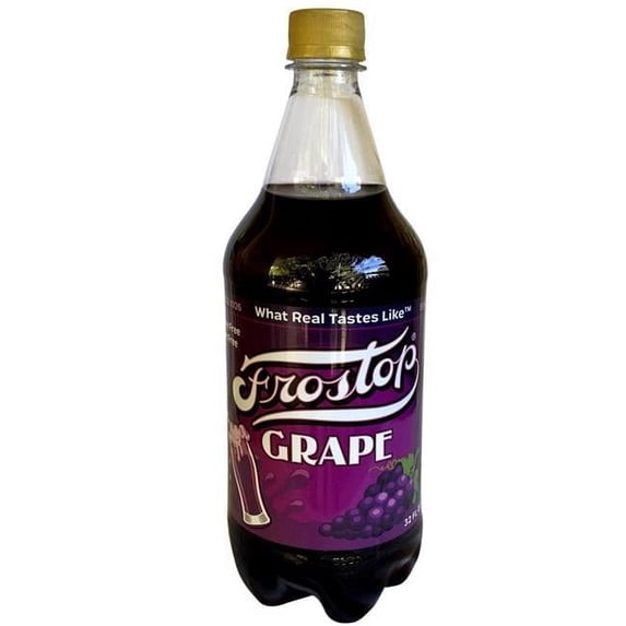 Frostop 9902362 32 oz Premium Grape Soda - Pack of 15