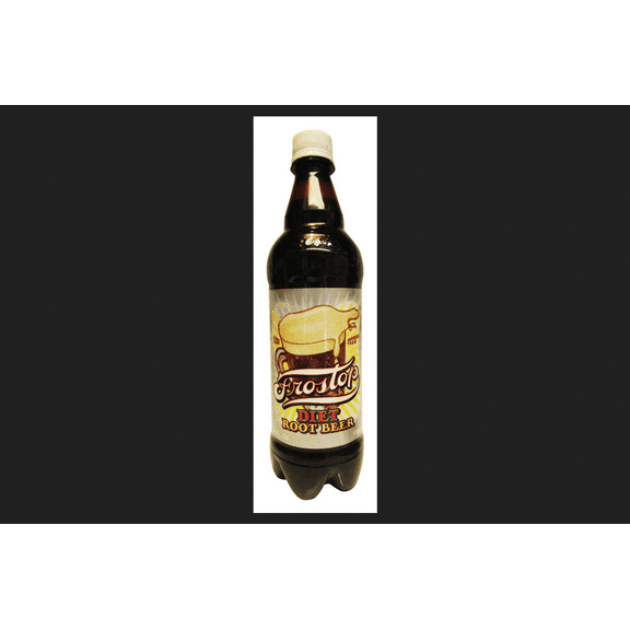 Frostop Diet Root Beer Soda 24 oz. Bottle