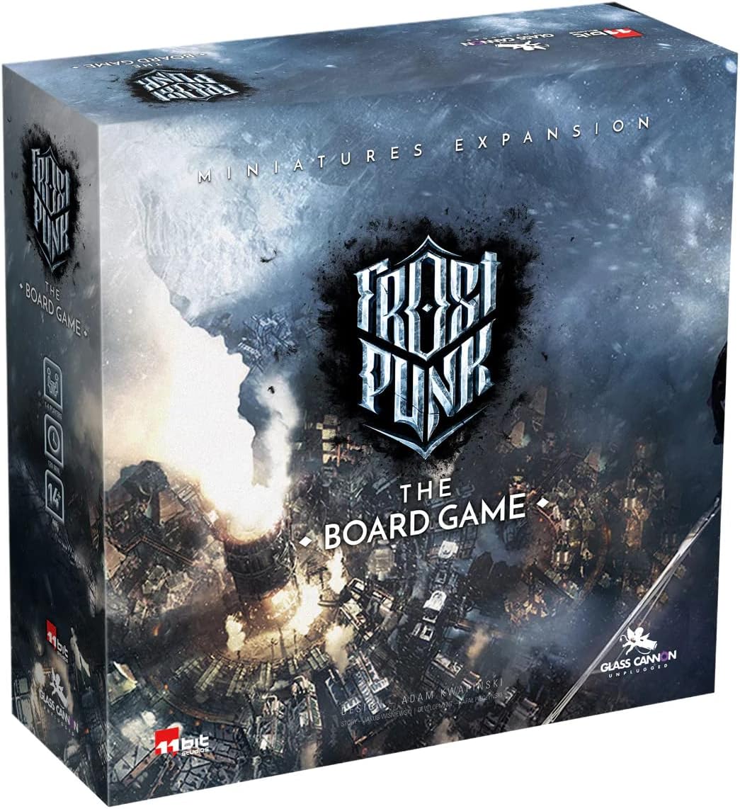 Frostpunk The Board Game Miniatures Expansion 120 Plastic Miniatures, Deluxe Component Upgrade