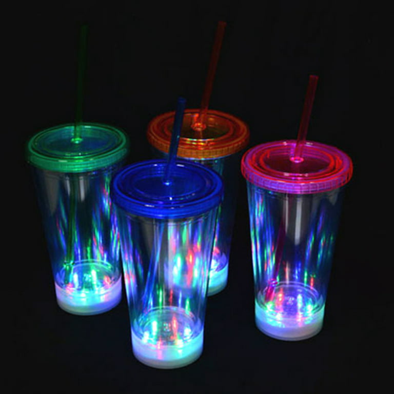 Frosted or Clear 16 oz Glass Tumblers