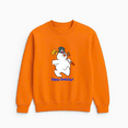 thumbnail image 1 of Frosty Happy Birthday Funny Christmas Snowman Holiday Cartoon Party Sweatshirt, up to size 5XL, 1 of 2