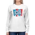 thumbnail image 1 of Frosty ICEE Refresh Retro Graphic Sweatshirt Women's, 1 of 4