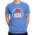 thumbnail image 1 of Frosty ICEE Wave Delight - Coldest Drink Town Graphic Men's T-shirt, 1 of 4