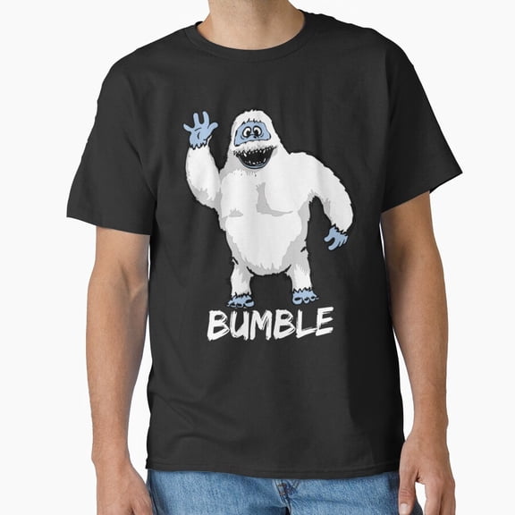 Frosty Snow Creature Retro Winter Monster Festive Holiday Graphic Unisex T-Shirt, up to size 5XL