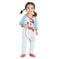 thumbnail image 1 of Frosty The Snowman Baby Fleece One Piece Footie Sleeper Holiday Pajama, 1 of 4
