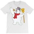 thumbnail image 1 of Frosty The Snowman Big Portrait Themed Nostalgic and Classic G31489 Unisex T-Shirt, Up to Size 5XL, 1 of 2
