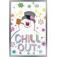 thumbnail image 1 of Frosty The Snowman - Chill Out Wall Poster, 14.725" x 22.375", Framed, 1 of 5
