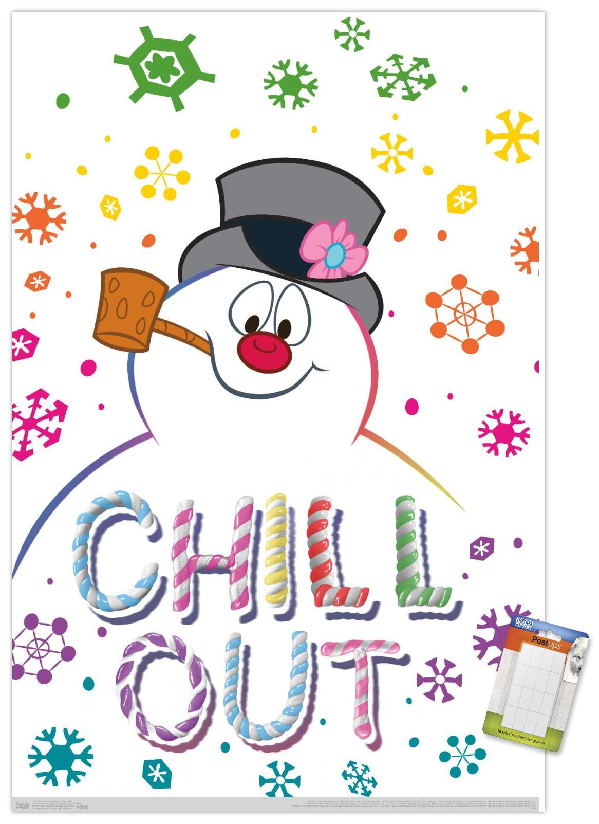 Frosty The Snowman - Chill Out Wall Poster, 14.725" x 22.375"