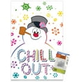 thumbnail image 1 of Frosty The Snowman - Chill Out Wall Poster with Push Pins, 14.725" x 22.375", 1 of 6