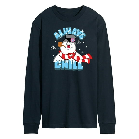 Frosty The Snowman - Christmas - Always Chill - Men's Long Sleeve T-Shirt